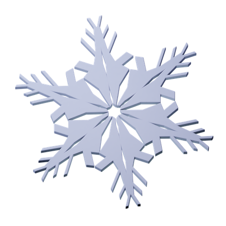 Snow Flakes  3D Icon