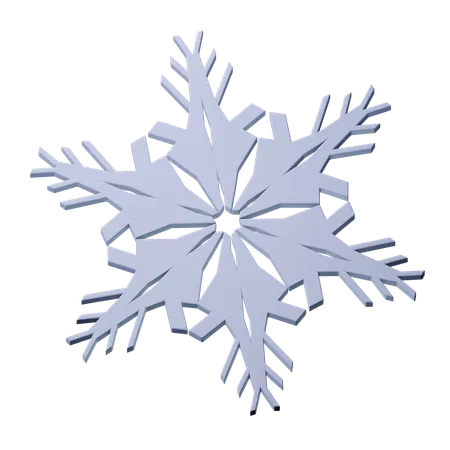 Snow Flakes  3D Icon