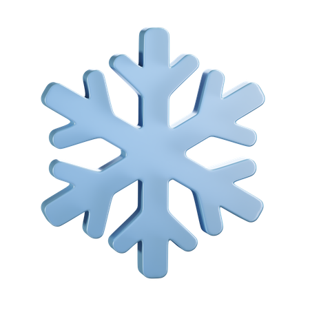 Snow Flakes  3D Icon