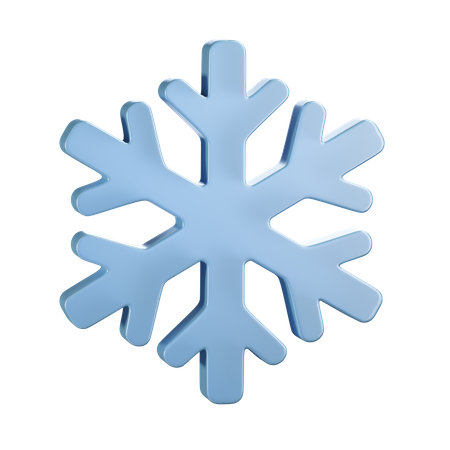 Snow Flakes  3D Icon