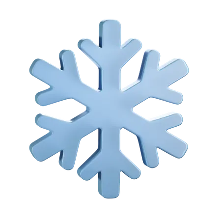 Snow Flakes 3D Icon
