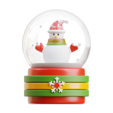 Snow globe  3D Icon