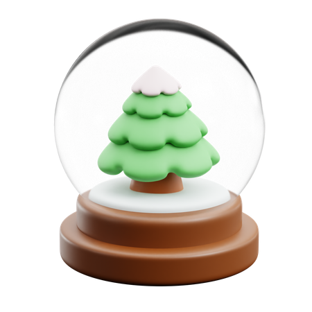 Snow globe  3D Icon