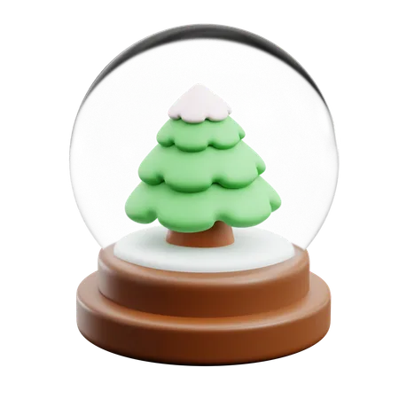 Snow globe  3D Icon
