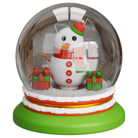 Snow Globe  3D Icon