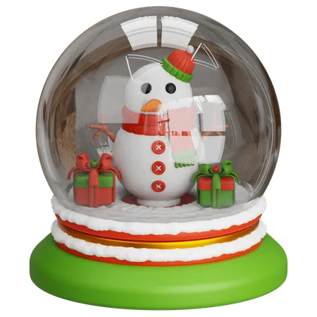 Snow Globe  3D Icon