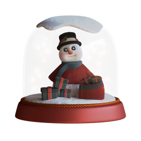 Snow Globe  3D Icon