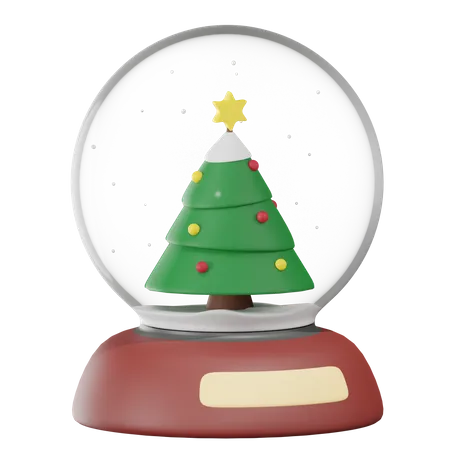 Snow Globe  3D Icon