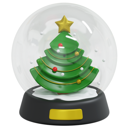 Snow Globe  3D Icon