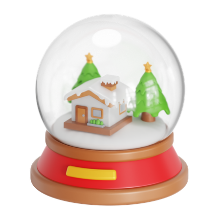 Snow globe  3D Icon