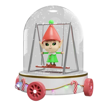 Snow Globe  3D Icon