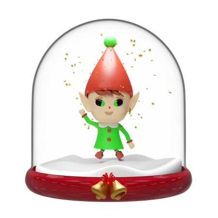 Snow Globe  3D Icon