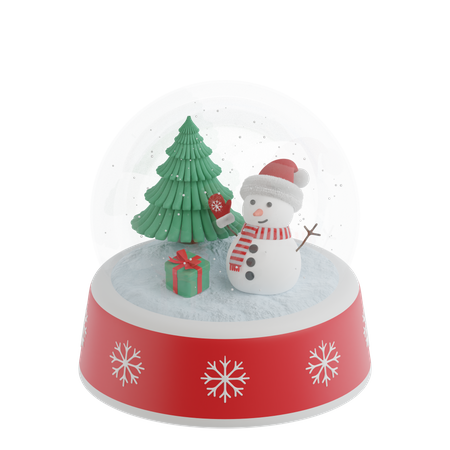 Snow Globe  3D Icon