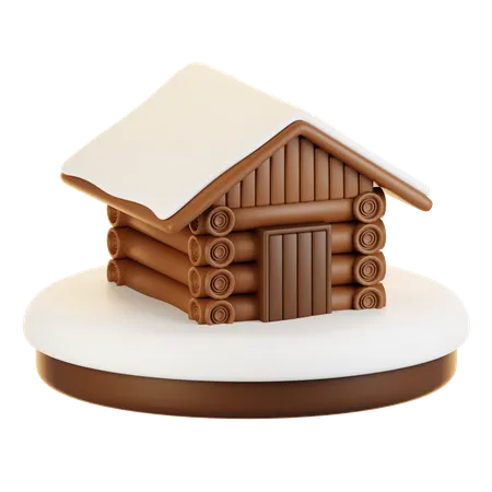 Snow home  3D Icon