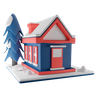 snow house 3d model