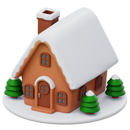 Snow House  3D Icon