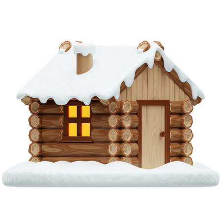 Snow House  3D Icon