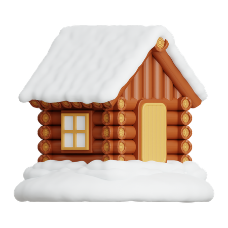 Snow House  3D Icon