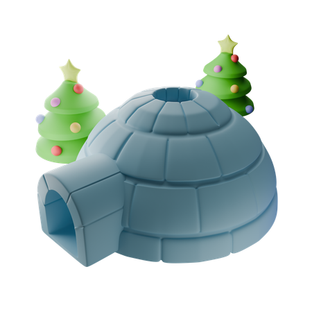 Snow House  3D Icon