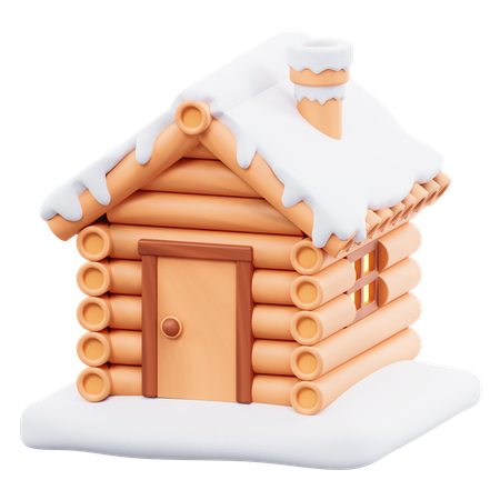 Snow House  3D Icon