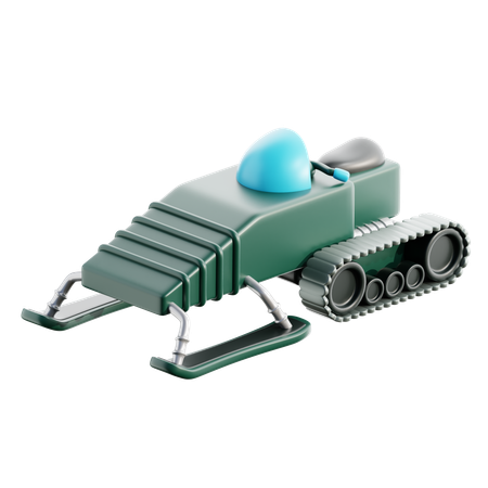 Snow Kart  3D Icon