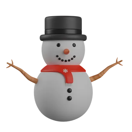 Snow man  3D Icon