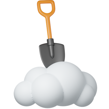 Snow Pile  3D Icon
