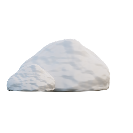 Snow Pile  3D Icon