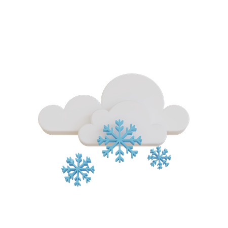 Snow Season  3D Icon