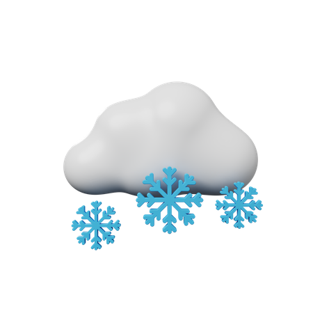 Snow Season  3D Icon