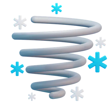 Snow Storm  3D Icon