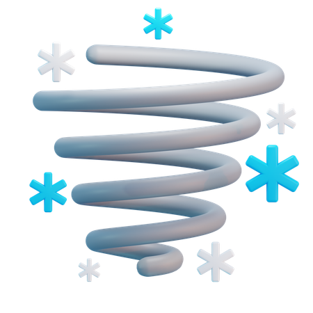 Snow Storm  3D Icon