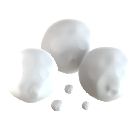 Snowball  3D Icon