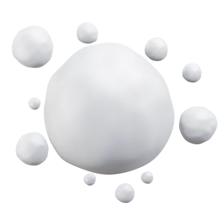 Snowball  3D Icon