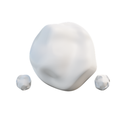 Snowball 3D Illustration