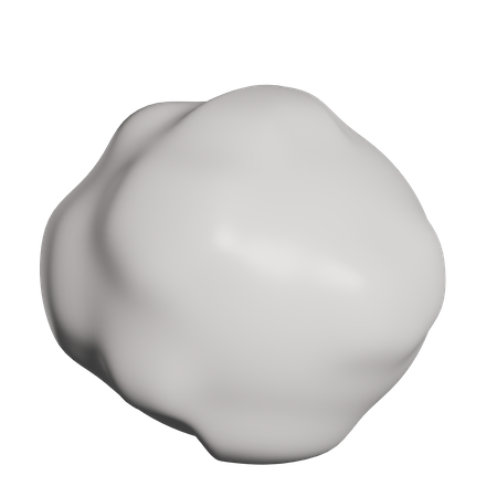 Snowball 3D Illustration