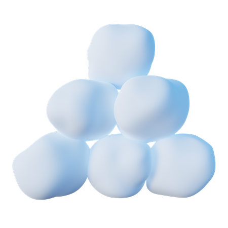 Snowball  3D Icon