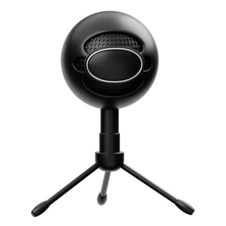 Snowball Microphone  3D Icon
