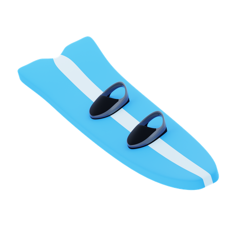 Snowboard  3D Icon