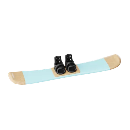 Snowboard  3D Icon