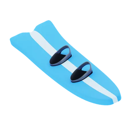 Snowboard  3D Icon