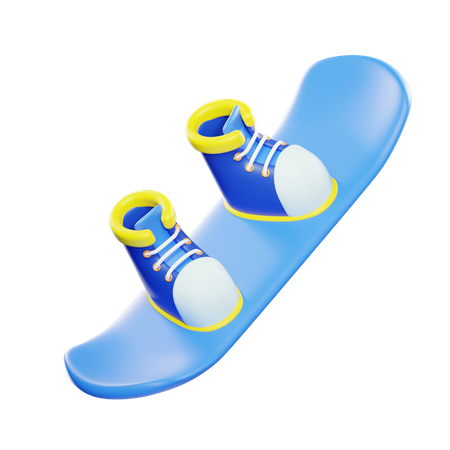 SNOWBOARD  3D Icon