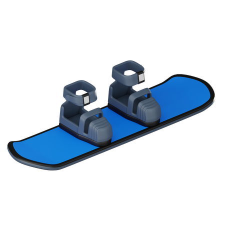 Snowboard  3D Icon