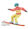 Snowboarder Player