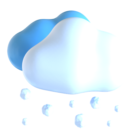 Snowfall  3D Icon