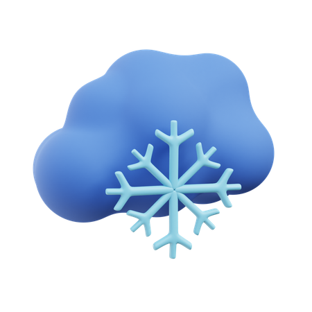 Snowfall  3D Icon