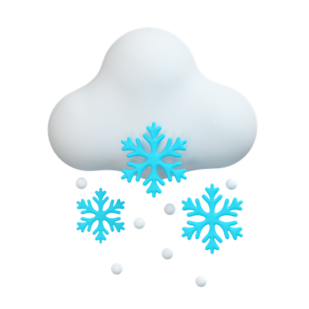 Snowfall  3D Icon