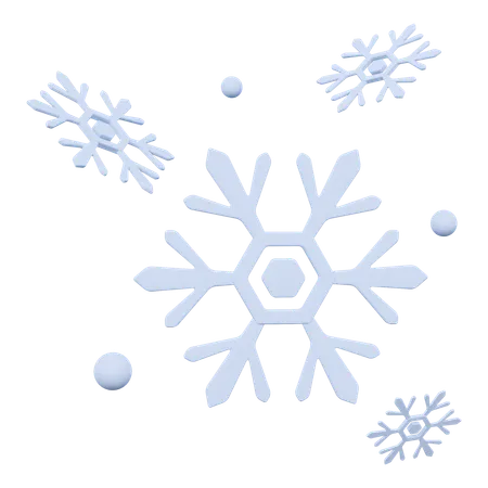 Snowfall  3D Icon