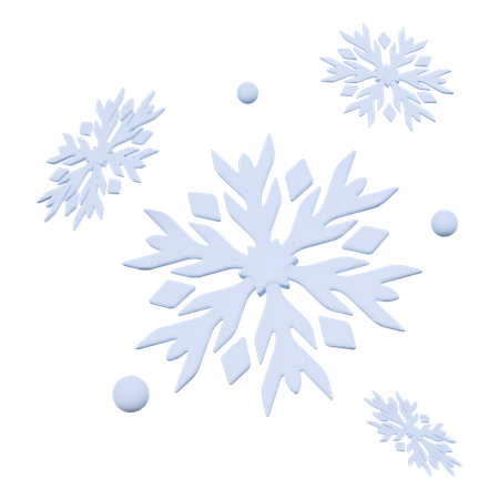 Snowfall  3D Icon