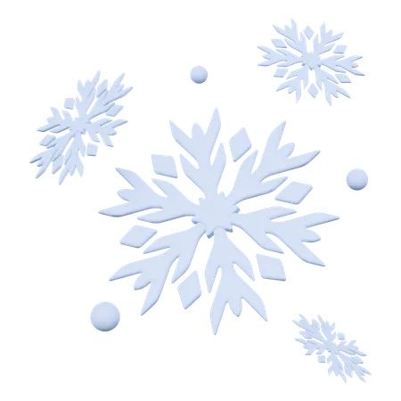 Snowfall  3D Icon